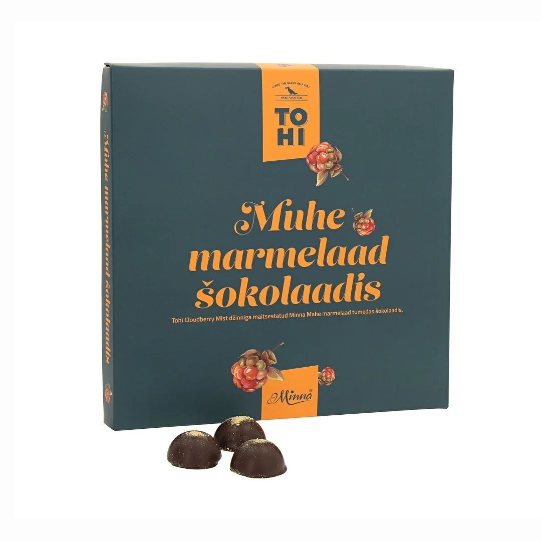 Muhe TOHI džinnimarmelaad tumedas šokolaadis 140 g - Pilt 3